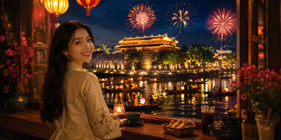 Không gian cá cược sang trọng tại Huế kết hợp phong cách cà phê Việt Nam